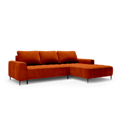 Francessco Corner Sofa with Bedding Storage 280 cm, Elegant Style – left-hand version