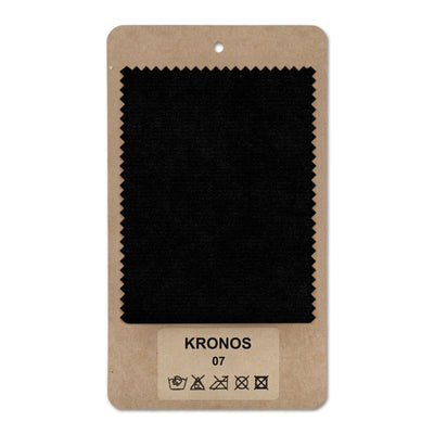 Fabric sample KRONOS Black Abyss (KRONOS 07)