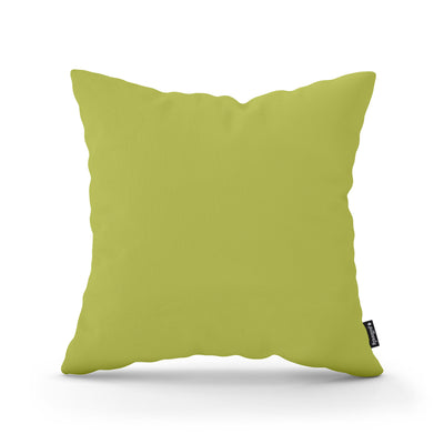 Smooth Decorative Cushion 45x45 cm, Minimalist Style – Olive Grain (KRONOS 16)
