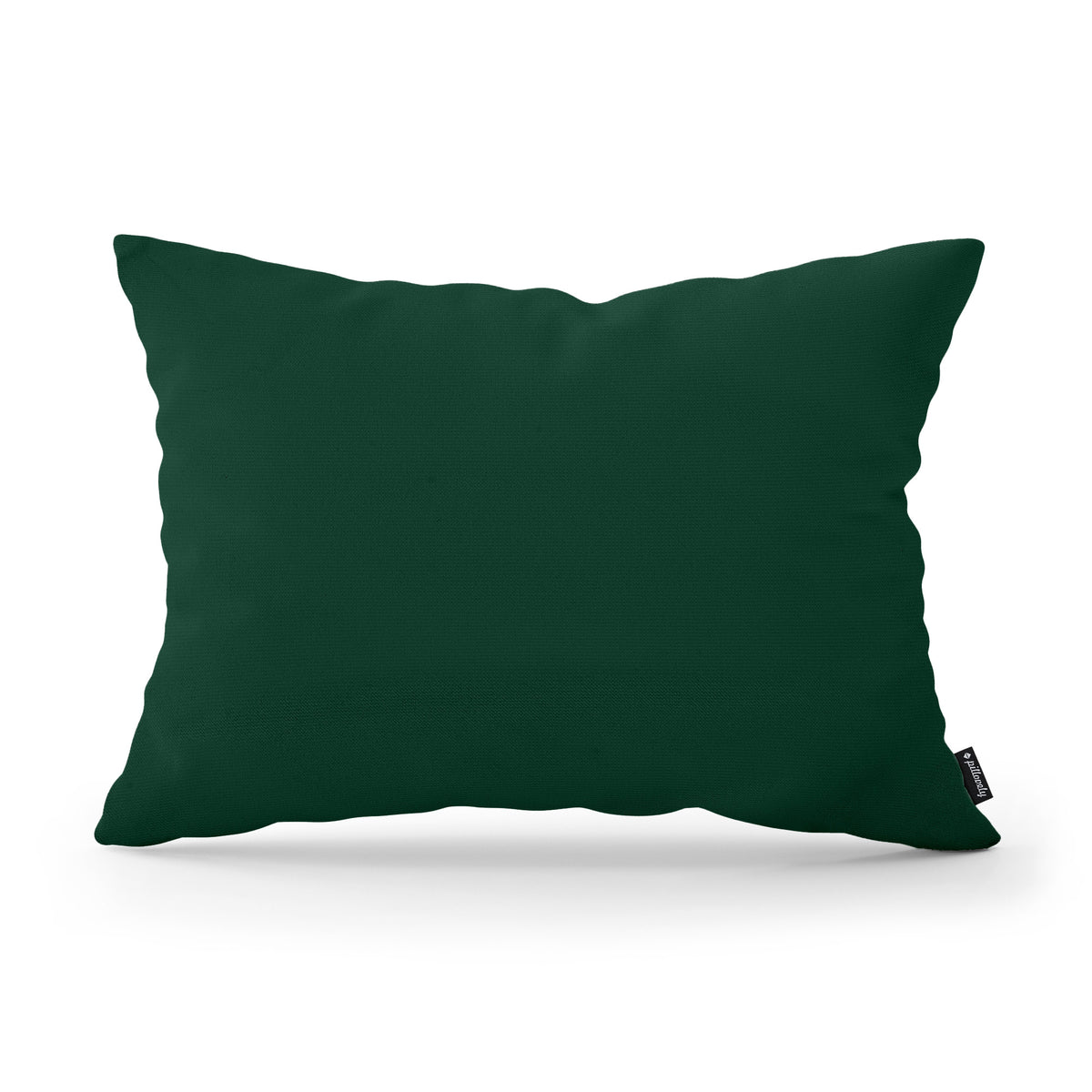 Smooth Decorative Cushion 40x55 cm, Modern and Scandinavian Style, Kronos Fabric – Forest Granite (KRONOS 19)