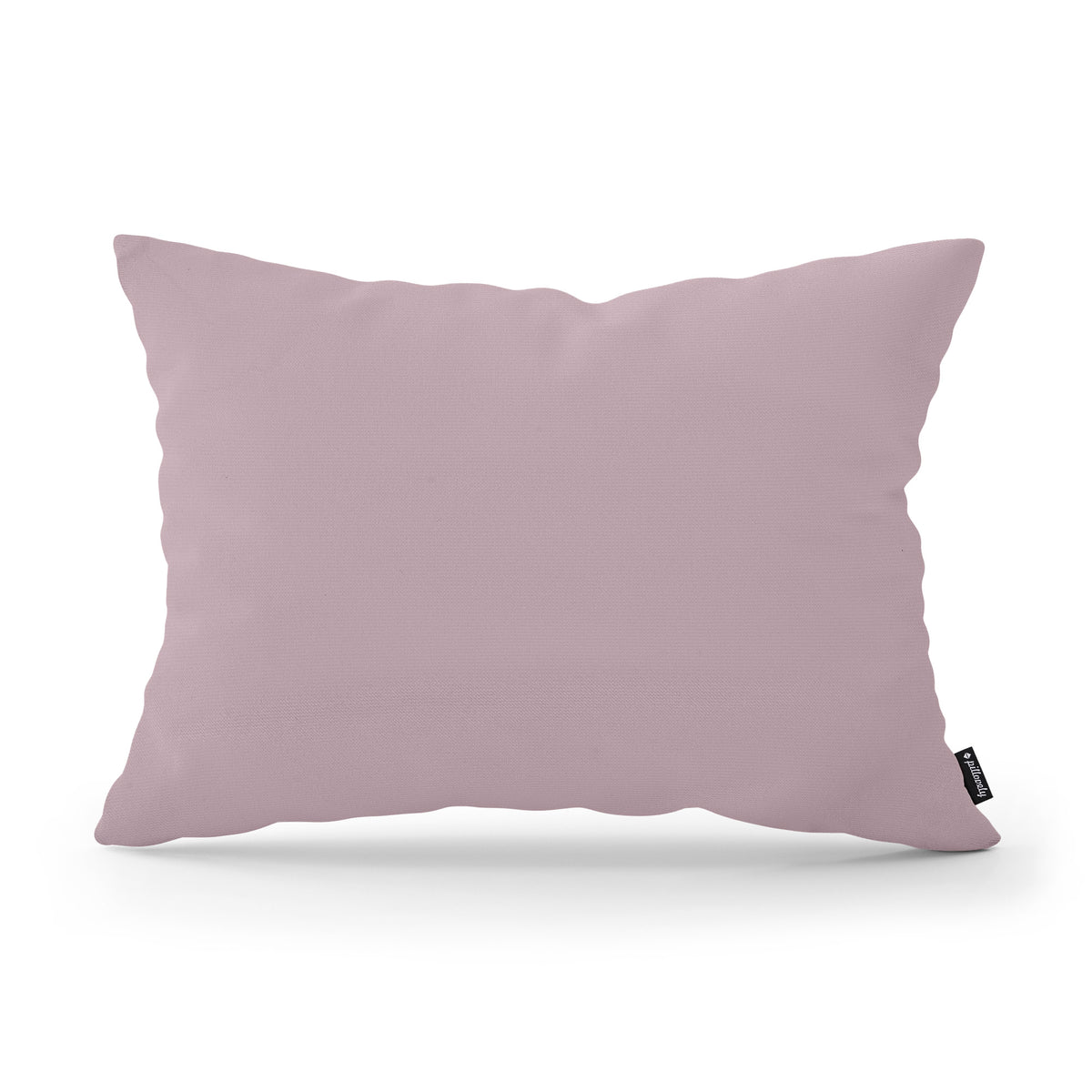 Smooth Decorative Cushion 40x55 cm, Modern and Scandinavian Style, Kronos Fabric – Rosy Mist (KRONOS 27)