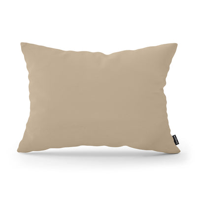 Smooth Decorative Cushion 40x55 cm, Modern and Scandinavian Style, Kronos Fabric – Linen Sand (KRONOS 35)