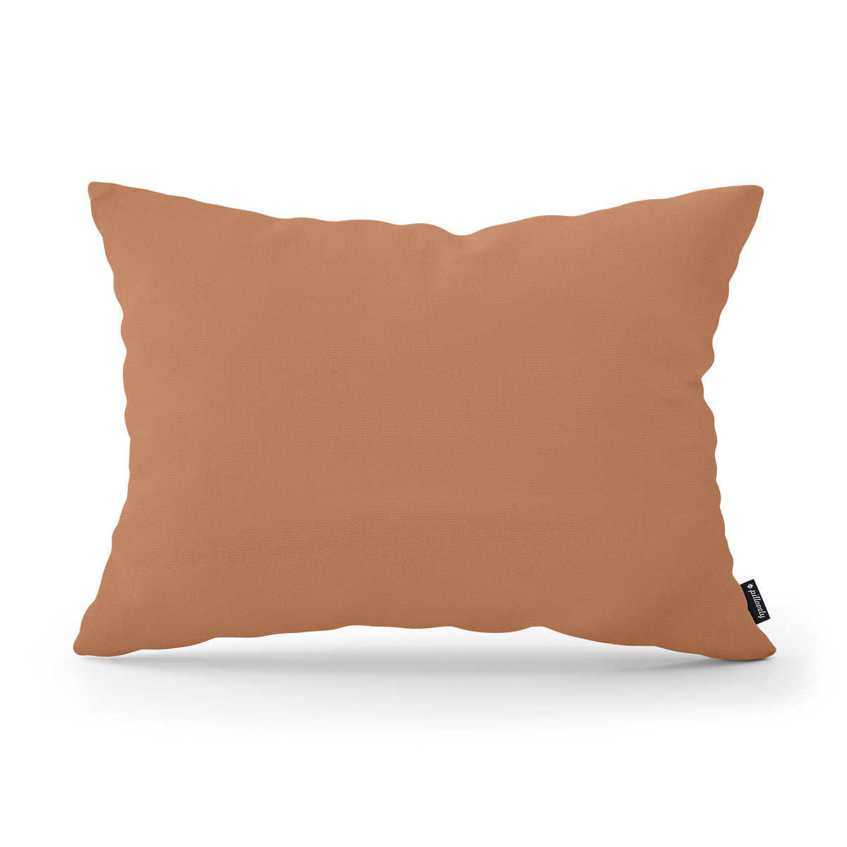 Smooth Decorative Cushion 40x55 cm, Modern and Scandinavian Style, Kronos Fabric – Autumn Sepia (KRONOS 41)