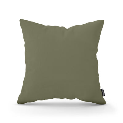 Smooth Decorative Cushion 45x45 cm, Minimalist Style – Eucalyptus Matte (KRONOS 46)
