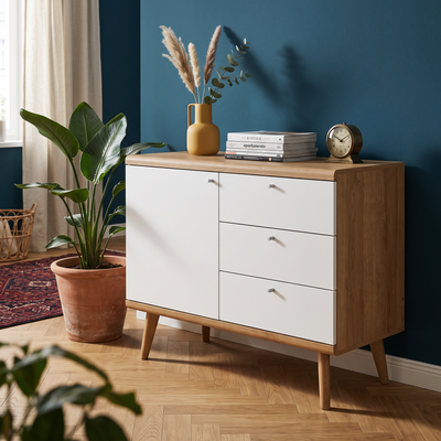 Commode Lato 107x83 de style scandinave - dans l'aménagement intérieur