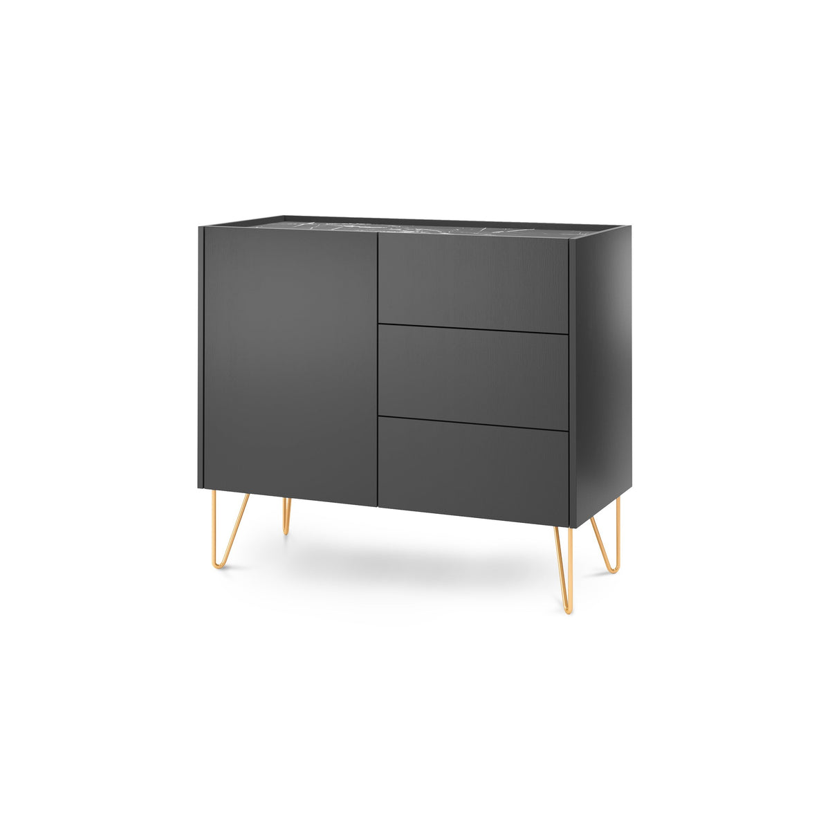 Ballada Sideboard 97x83, Glamour Style – main photo | Pillovely