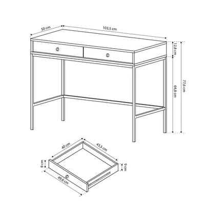 Kviat Dressing Table 104x78 cm, Modern Style – photo 4