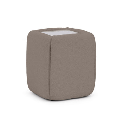 Neria Bedside Table 50x55 Without Drawers, Minimalist Style – Caramel Grain (LAMBI 10)