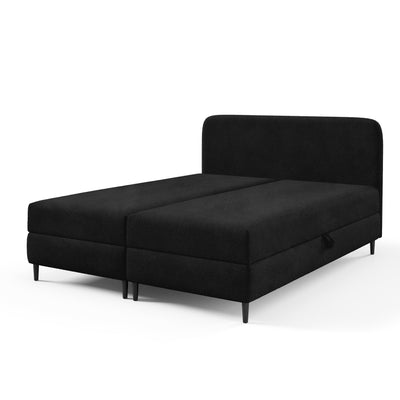 Anemon Continental Divan Bed with Storage, Modern Style – Onyx (LAMBI 13), 200