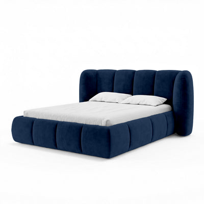 Ventara Upholstered Ottoman Bed with Vertical Tufting and Storage, Soft Modern Style – photo 11