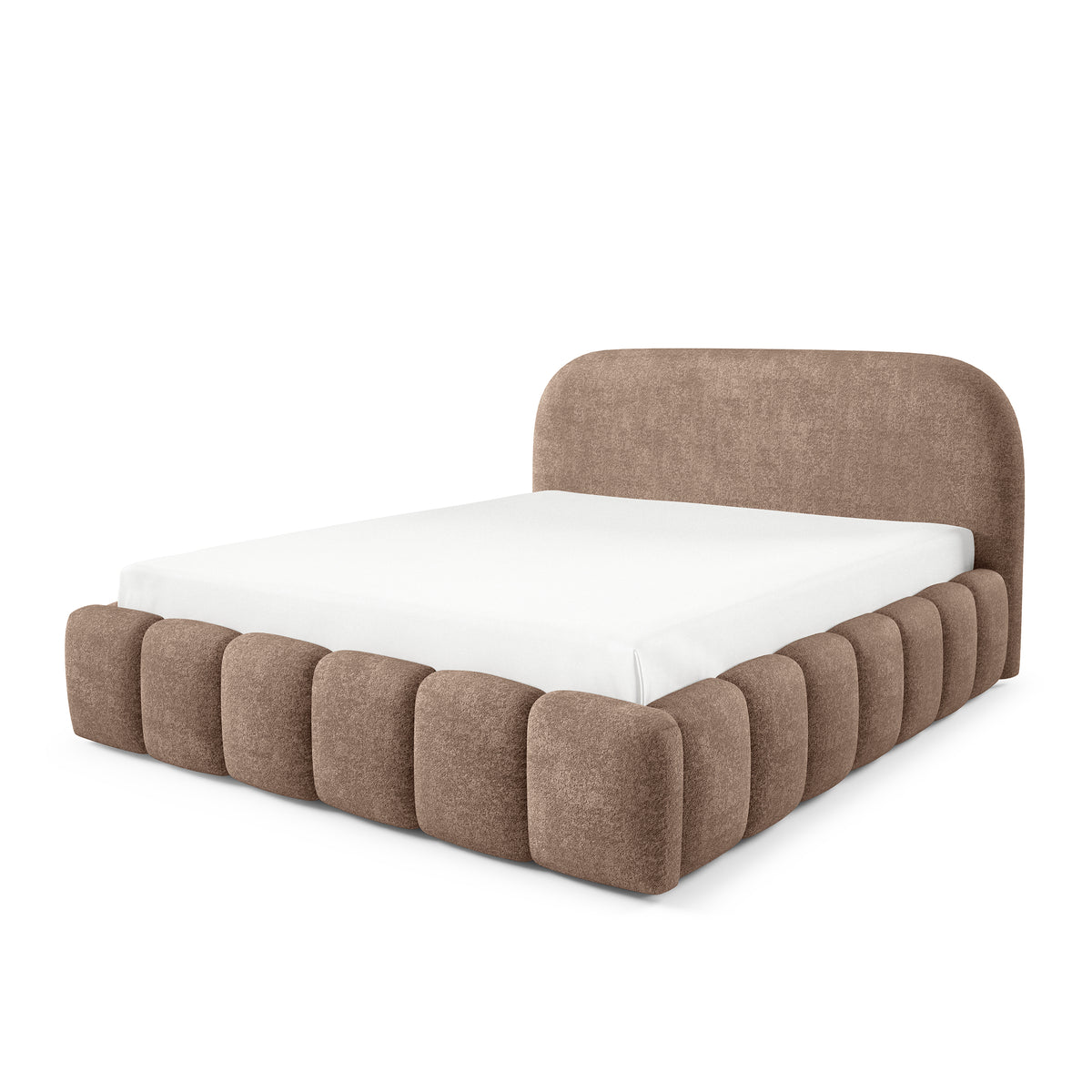 Tegell Upholstered Ottoman Bed with Storage, Modern Soft Style, Monte Fabric – photo 7