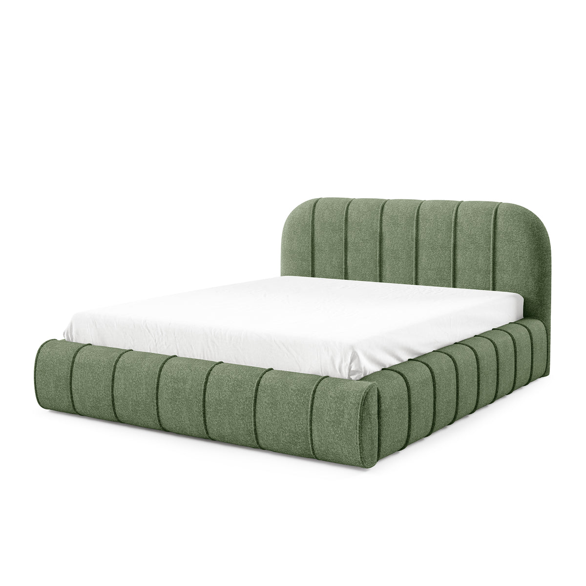 Apfella Upholstered Ottoman Bed with Storage 140x200, 160x200 and 180x200, Modern Style – main photo | Pillovely