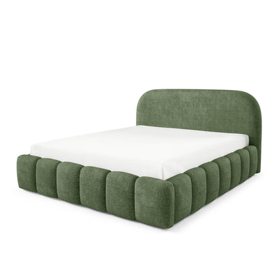 Tegell Upholstered Ottoman Bed with Storage, Modern Soft Style, Monte Fabric – photo 8