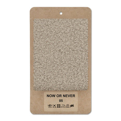 Échantillon de tissu NOW OR NEVER Taupe fauve (NOW OR NEVER 05)