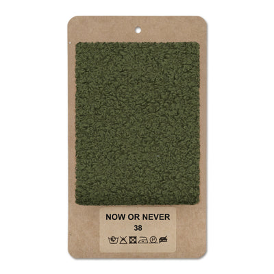 Échantillon de tissu NOW OR NEVER Mousse olive (NOW OR NEVER 38)