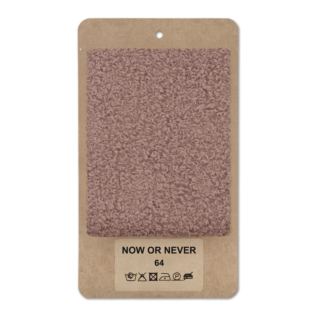 Fabric sample NOW OR NEVER Rosy Brown (NOW OR NEVER 64)