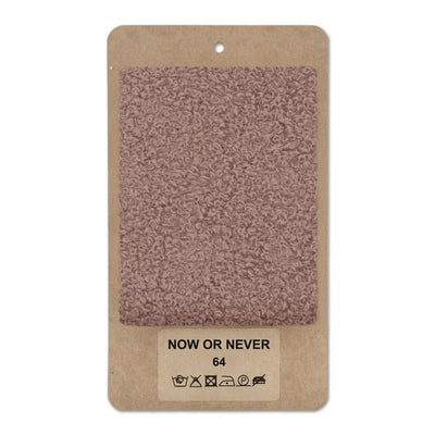 Échantillon de tissu NOW OR NEVER Brun rosé (NOW OR NEVER 64)