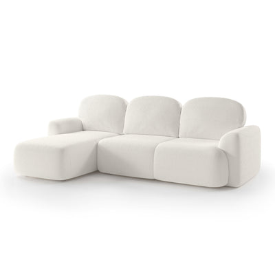 Bulu 3–4 Seater Corner Sofa Bed DL 260 cm, Modern Style – angled view, right-hand version | Pillovely