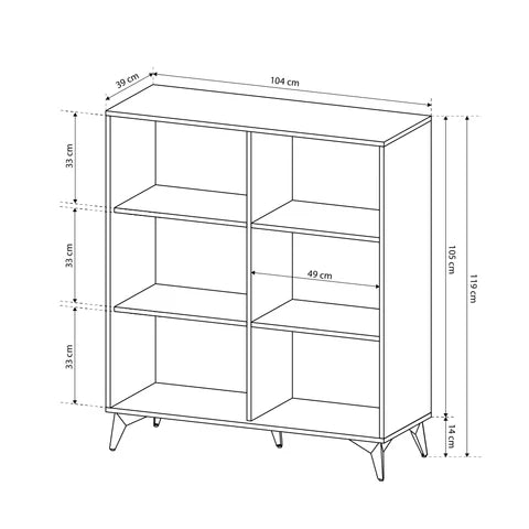 Nirwana Sideboard 104x119, Loft Style – photo 4