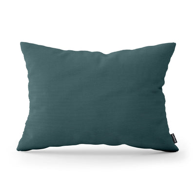 Corduroy Decorative Cushion 40x55 cm for the Living Room, Loft Style – Atlantic Matte (ONTARIO 12)