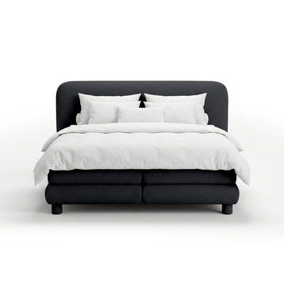 Portela Continental Divan Bed with a Rounded Headboard, Modern Organic Style – photo 29