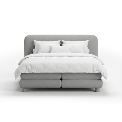 Portela Continental Divan Bed with a Rounded Headboard, Modern Organic Style – photo 37