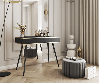 Meva Dressing Table 102x80 cm, Modern Classic Style – in a room setting