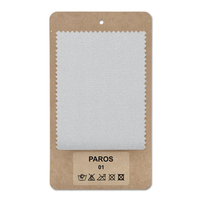 Échantillon de tissu PAROS Vanille Cendrée (PAROS 01)