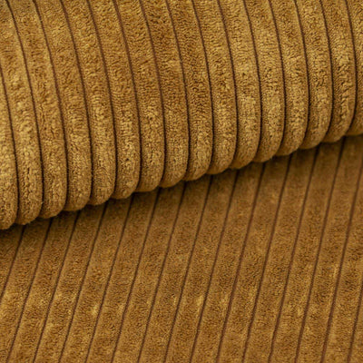 Échantillon de tissu Velours côtelé Noix dorée (POSO 01)