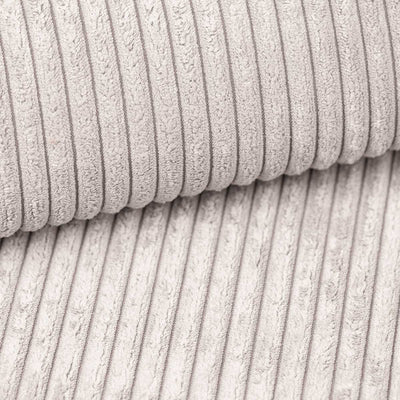 Échantillon de tissu Velours côtelé Crème lin (POSO 100)