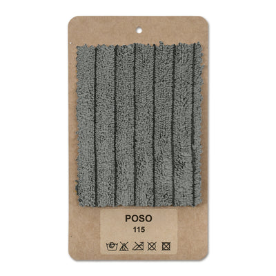 Échantillon de tissu Côtelé Zinc (POSO 115)