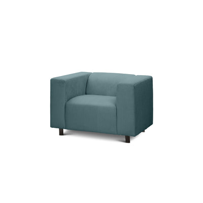 July Armchair 95 cm, Scandinavian Style – Deep Graphite (POSO 125)