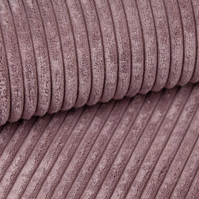 Échantillon de tissu Côtelé Brun rosé poudré (POSO 130)