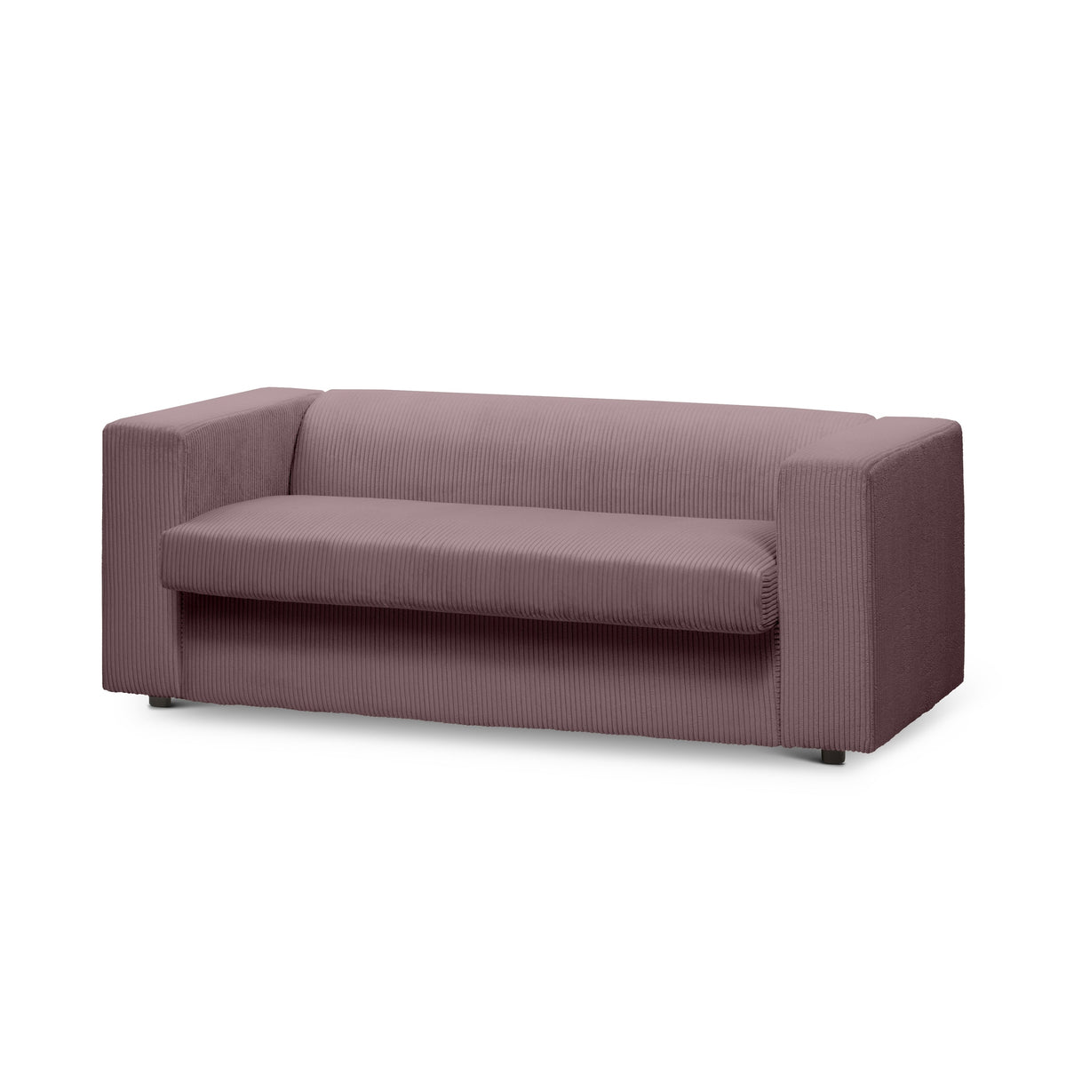 July 2 Seater Sofa Bed 174 cm – Dusty Rose Brown (POSO 130)