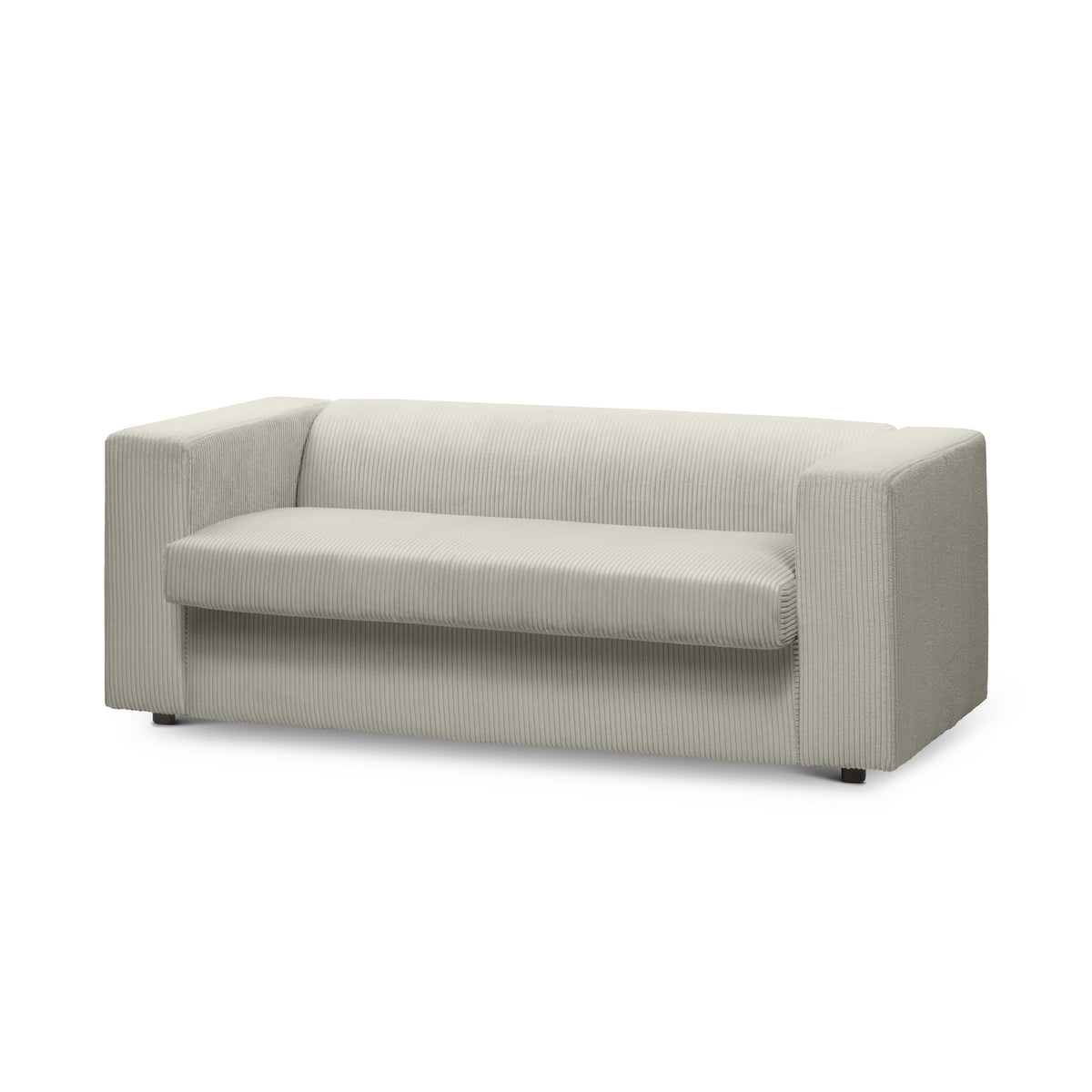 July 2 Seater Sofa Bed 174 cm – Gray Linen (POSO 140)