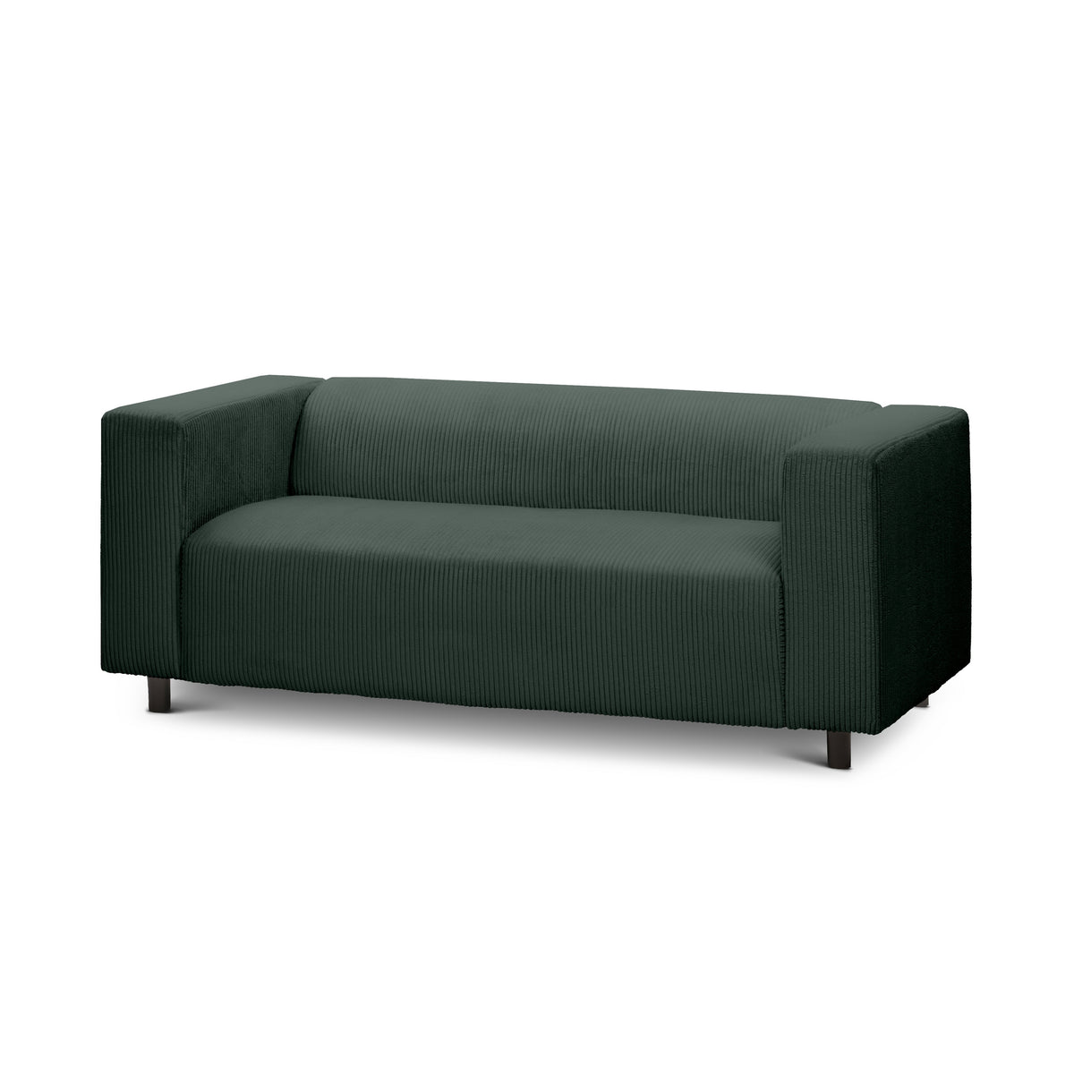 July 3 Seater Sofa 175 cm – Forest Green (POSO 14)