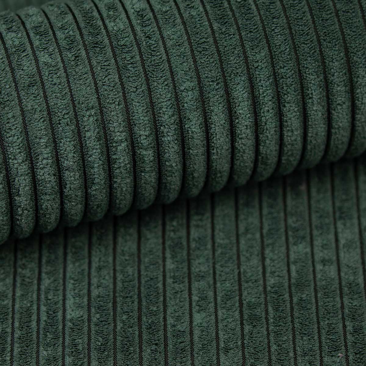 Fabric sample Corduroy Forest Green (POSO 14)