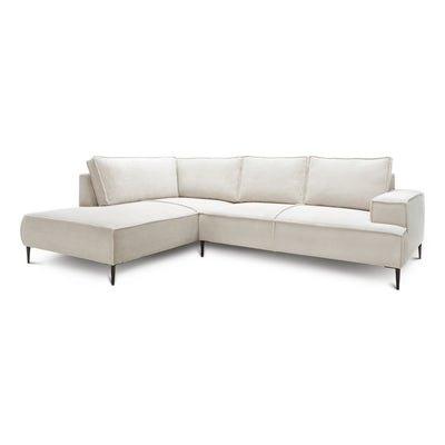 May 4 Seater Corner Sofa 275 cm – Porcelain Beige (POSO 38), Left-hand facing