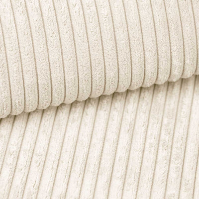 Échantillon de tissu Velours côtelé Beige porcelaine (POSO 38)