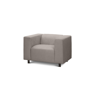 July Armchair 95 cm, Scandinavian Style – Champagne Ash (POSO 03)