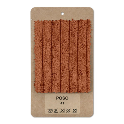 Échantillon de tissu Côtelé Cannelle (POSO 41)