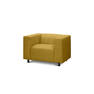 July Armchair 95 cm, Scandinavian Style – Honey Oak (POSO 43)