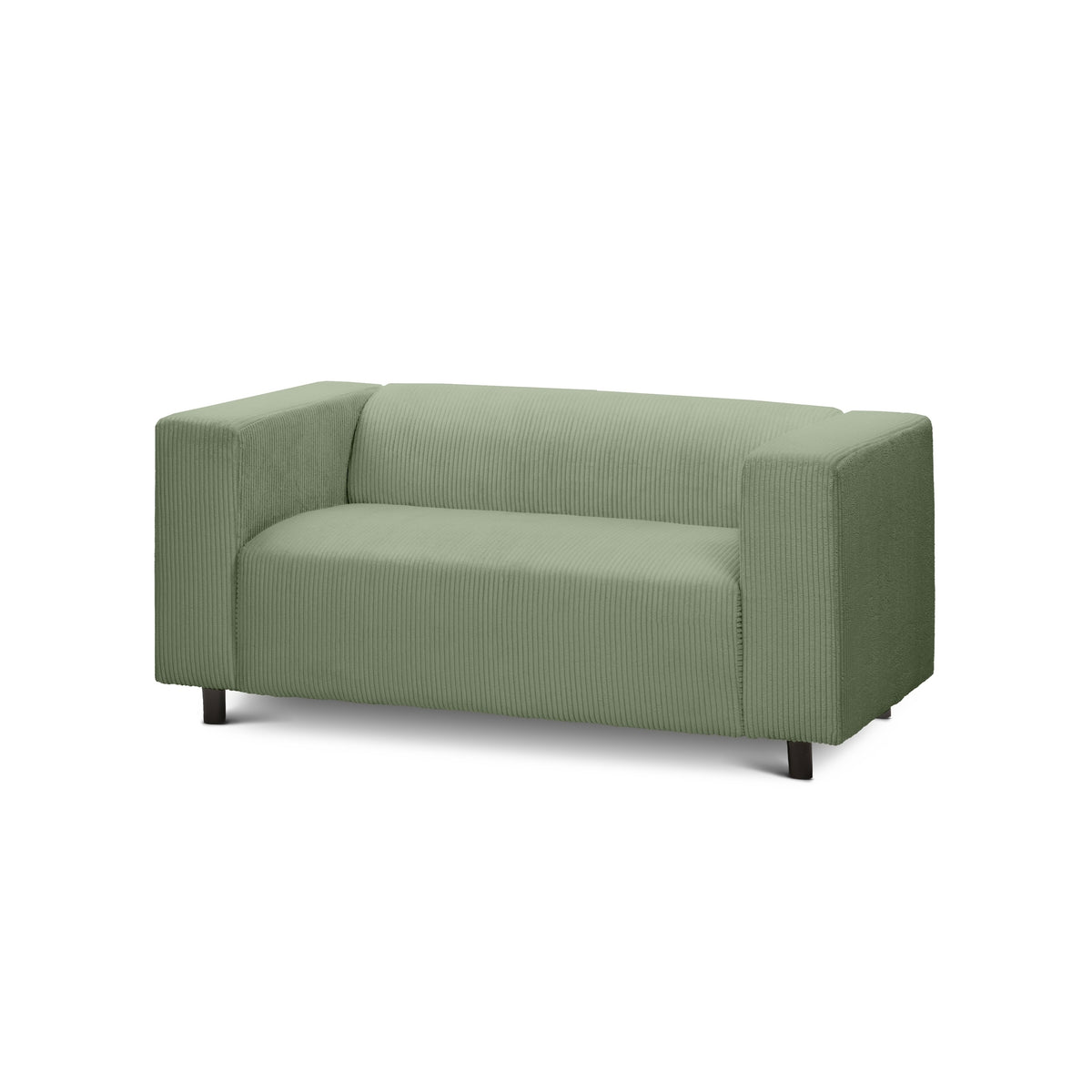July 2 Seater Sofa 151 cm – Gray-Green (POSO 47)