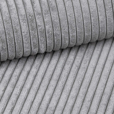 Échantillon de tissu Côtelé Bambou gris (POSO 55)