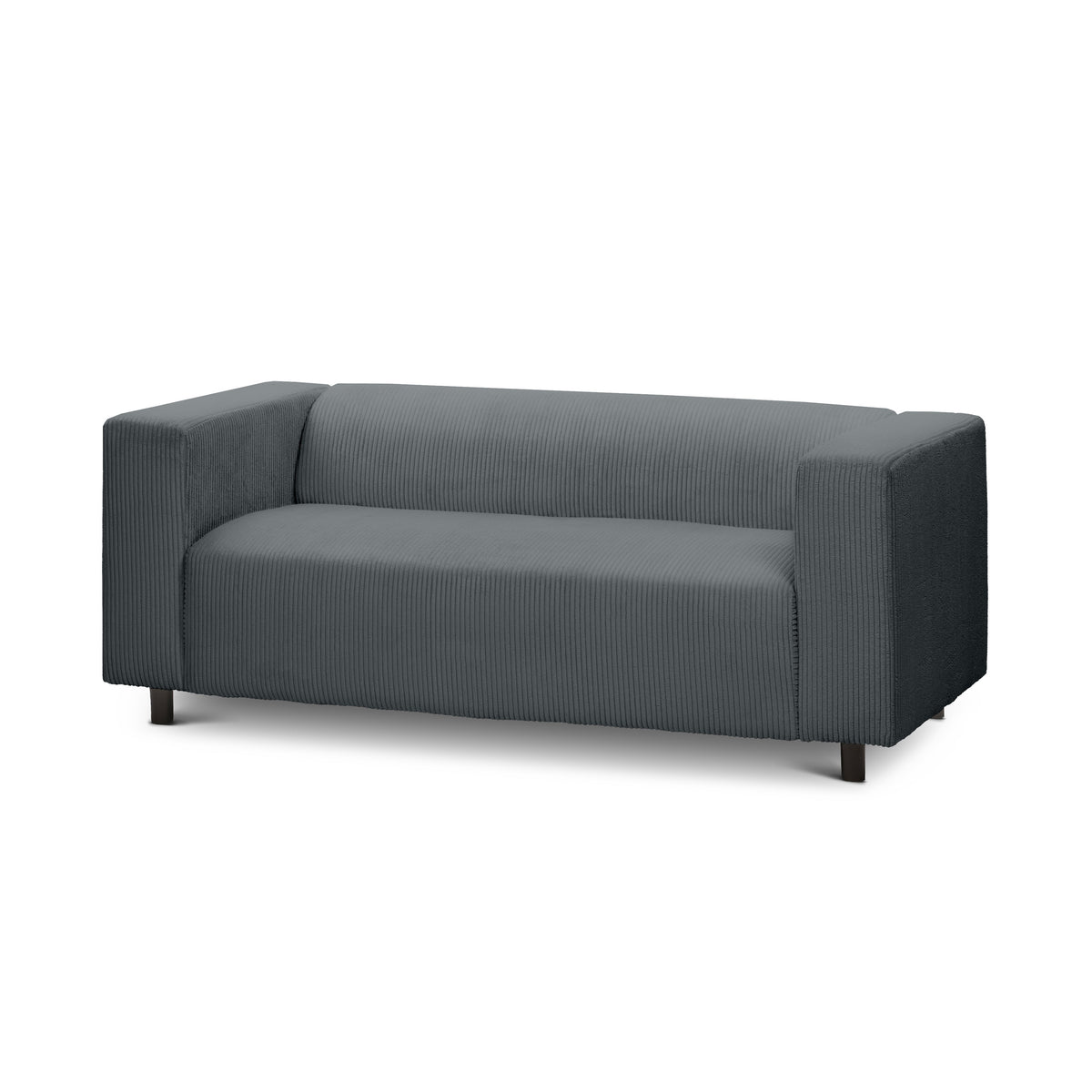 July 3 Seater Sofa 175 cm – Graphite Moss (POSO 60)