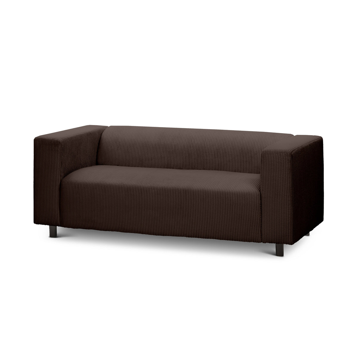 July 3 Seater Sofa 175 cm – Dark Walnut (POSO 06)