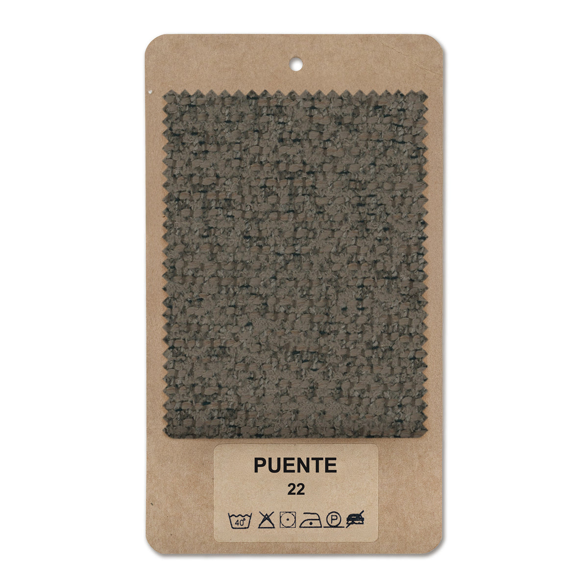Fabric sample PUENTE Earthy Taupe (PUENTE 22)