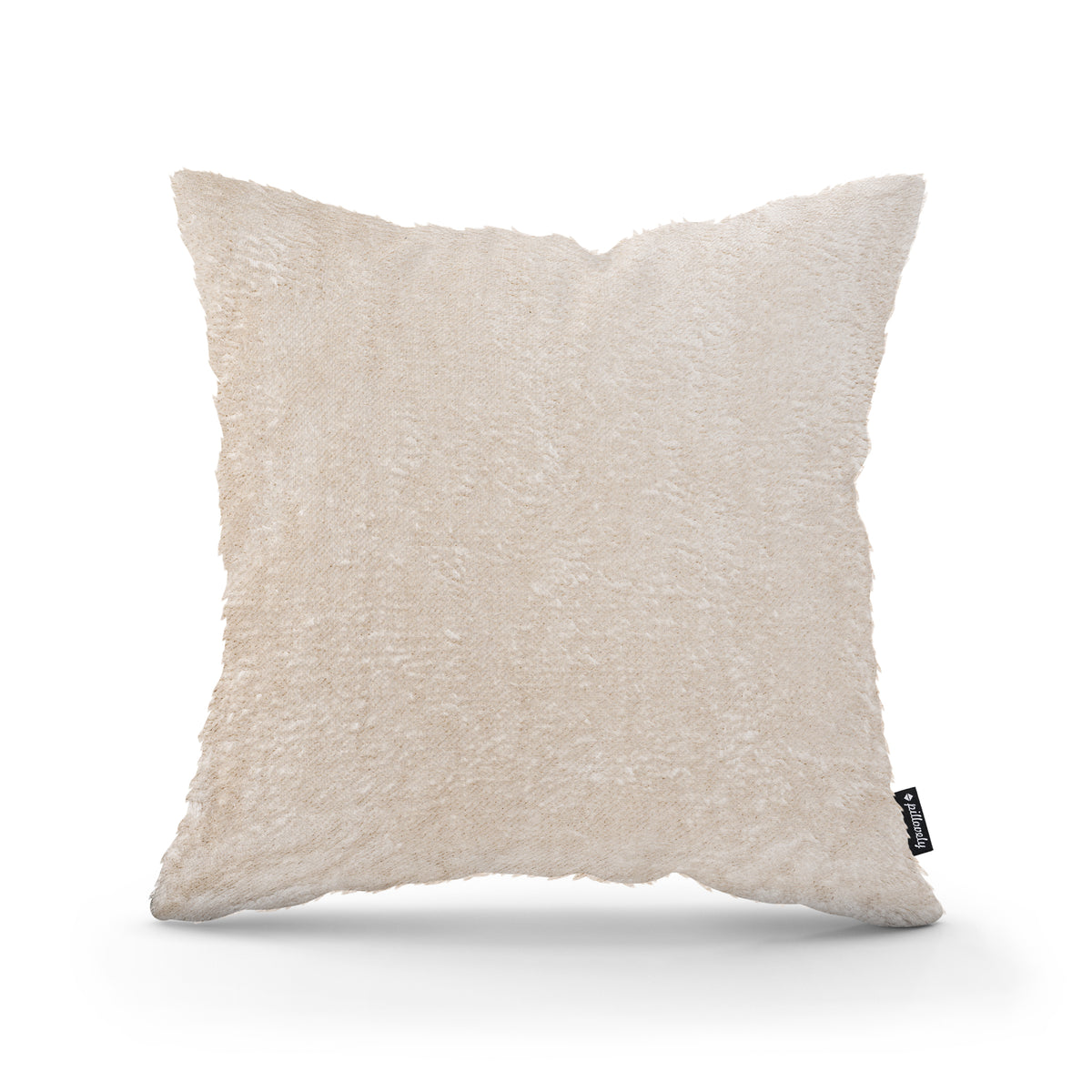 Plush Decorative Cushion 45x45 cm, Glamour Style – 100% PES Plush, Soft Texture – main photo | Pillovely