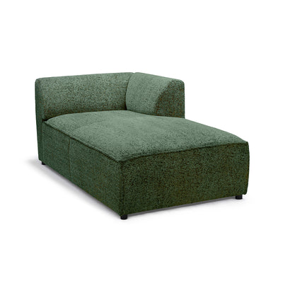 BRICK Modular Sofa Module L Right – Green Onyx (BELLA 80)