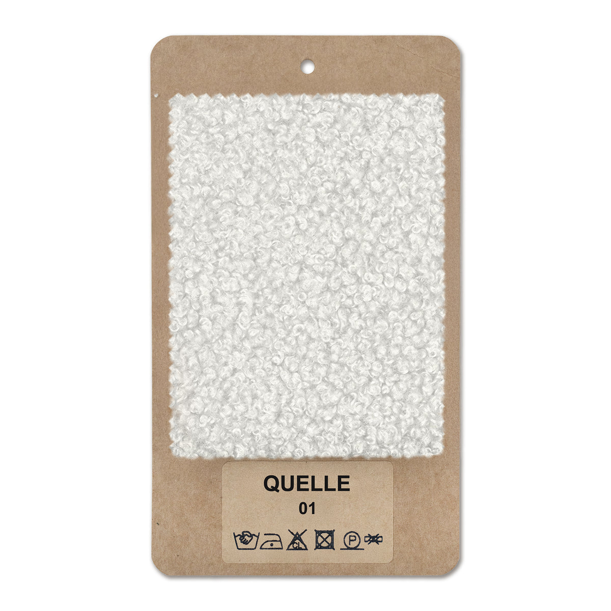 Fabric sample QUELLE White Mist (QUELLE 01)